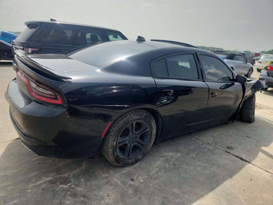 2023 Dodge Charger VIN 2C3CDXBGXPH649352 COPART salvage auction — FRONT END, Tx - Salvage Vehicle Title, sold $4,000 on 2026-07-09 (photo 3)