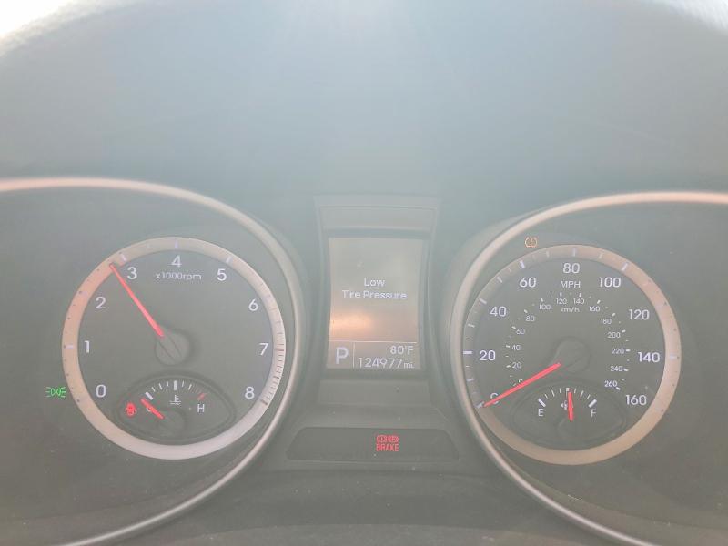 2013 Hyundai Santa fe VIN KM8SN4HF3DU009831 COPART salvage auction — FRONT END, Nv - Salvage Title, sold $1,400 on 2026-07-15 (photo 9)