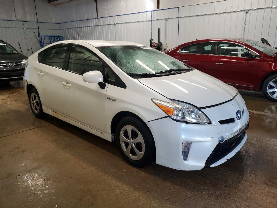 2015 Toyota Prius VIN JTDKN3DUXF0412735 COPART salvage auction — FRONT END, Id - Salvage Certificate Of Title, sold $1,500 on 2026-07-02 (photo 4)