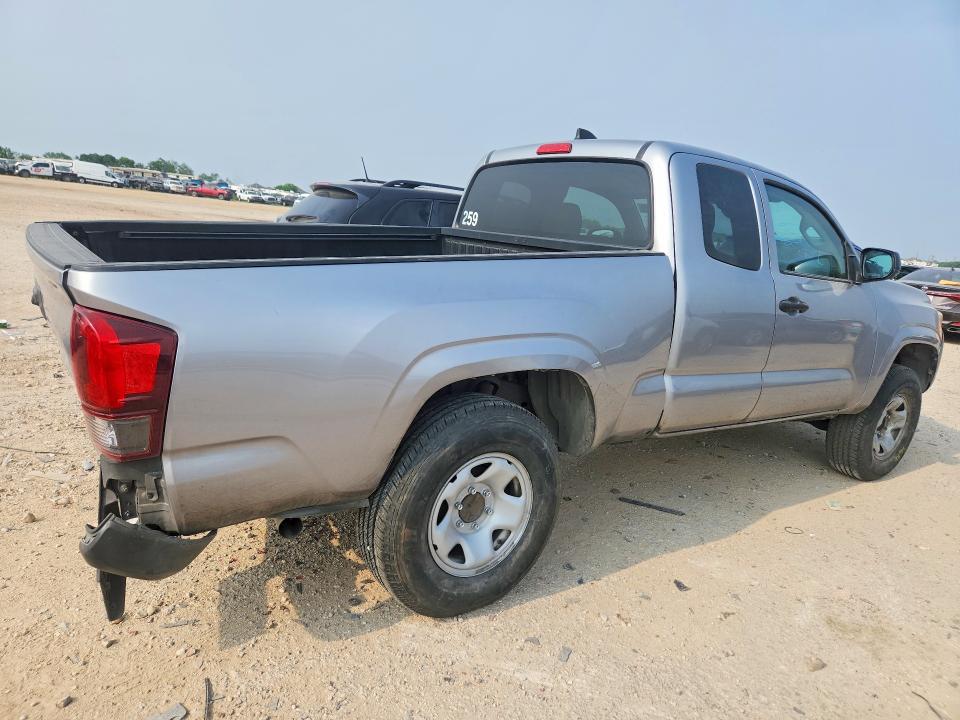 2020 Toyota Tacoma VIN 5TFRX5GN4LX178846 COPART salvage auction — REAR END, Tx - Nonrepairable Title, sold $4,750 on 2026-07-09 (photo 3)