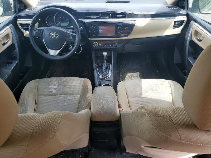 2015 Toyota Corolla VIN 5YFBURHE5FP246932 COPART salvage auction — REAR END, Nj - Cert Of Title-Salvage, sold $500 on 2026-07-21 (photo 8)