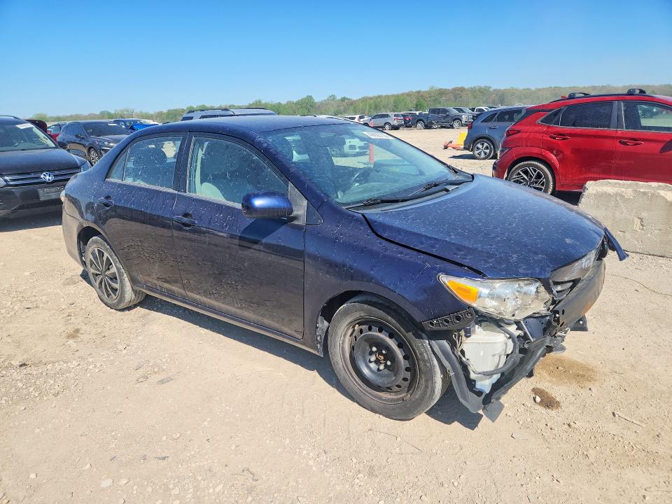 2013 Toyota Corolla VIN 2T1BU4EE4DC031045 COPART salvage auction — REAR END, Mo - Dealer Only Clean Title, sold $700 on 2026-07-09 (photo 4)
