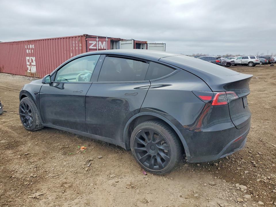 2020 Tesla Model y VIN 5YJYGDEE3LF045854 COPART salvage auction — FRONT END, Il - Salvage Certificate, sold $5,100 on 2026-07-07 (photo 2)