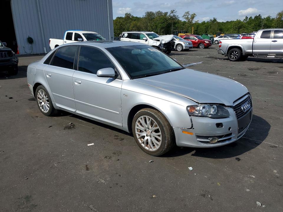 2008 Audi A4 VIN WAUDF78E48A163164 COPART salvage auction — REAR END, FL - CERT OF TITLE SLVG REBUILDABLE, sold $325 on 2026-07-13 (photo 4)