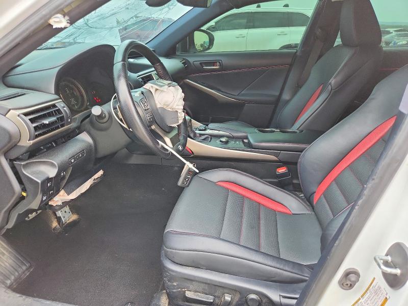 2019 Lexus Is VIN JTHBA1D28K5099954 COPART salvage auction — FRONT END, Tx - Salvage Vehicle Title, sold $4,450 on 2026-07-09 (photo 7)