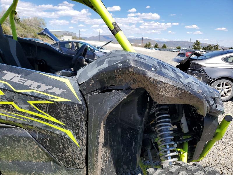 2021 Kawasaki Teryx VIN JKARFCB16MB502366 COPART salvage auction — SIDE, NV - CERT OF TITLE-OHV TOTAL LOSS, sold $3,700 on 2026-07-23 (photo 9)