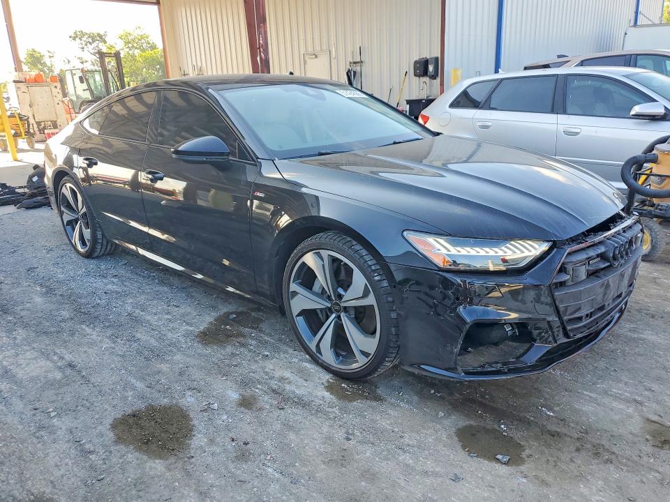 2023 Audi A7 VIN WAUV2BF28PN087807 COPART salvage auction — FRONT END, Salvage Title, sold $29,500 on 2026-08-21 (photo 4)