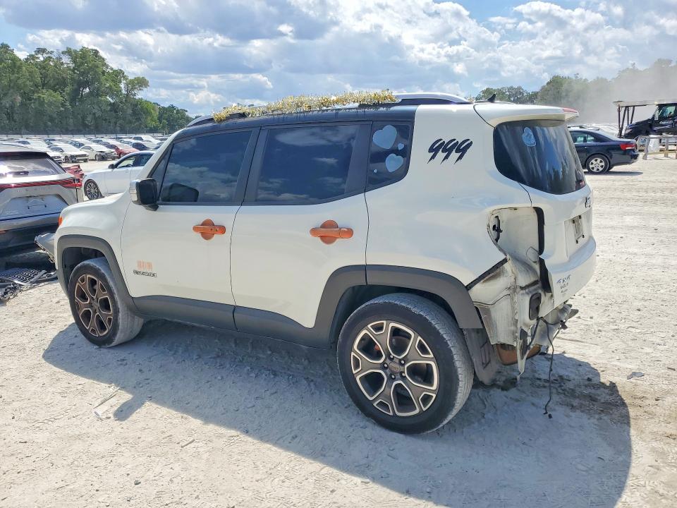 2016 Jeep Renegade VIN ZACCJBDT4GPC67866 COPART salvage auction — REAR END, Ga - Cert Of Title-Salvage, sold $1,850 on 2026-07-14 (photo 2)