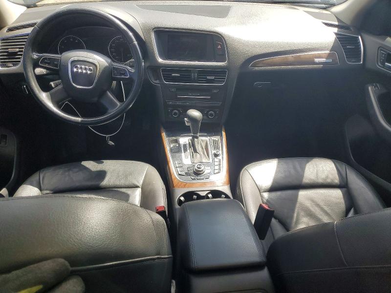 2010 Audi Q5 VIN WA1LKAFP5AA100070 COPART salvage auction — FRONT END, Ca - Salvage Certificate, sold $100 on 2026-07-14 (photo 8)