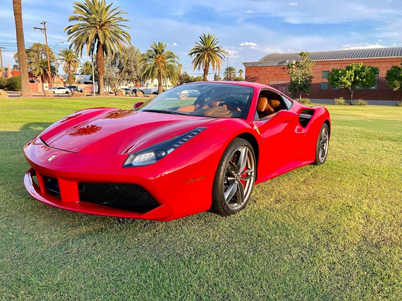 2016 Ferrari 488 GTB VIN ZFF79ALA5G0214993 COPART salvage auction — Normal Wear, AZ - CERT OF TITLE-RESTORED SALVAGE (P), sold $131,000 on 2026-04-24 (photo 2)