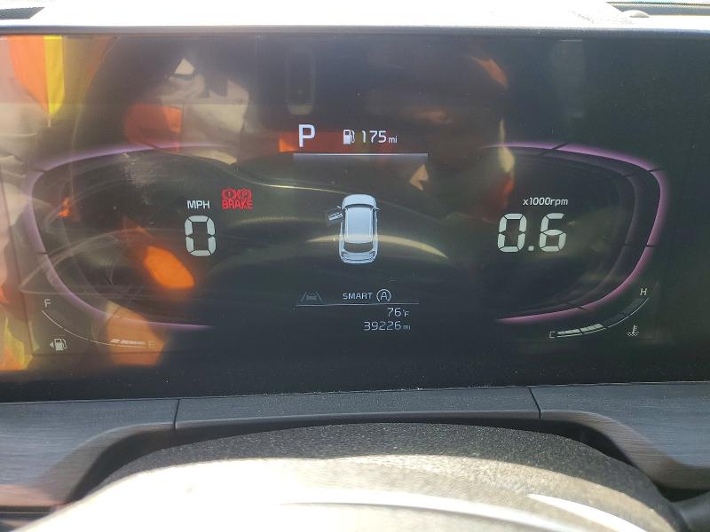 2024 Kia Telluride VIN 5XYP3DGC4RG452151 COPART salvage auction — FRONT END, Ca - Salvage Certificate, sold $15,200 on 2026-07-10 (photo 9)