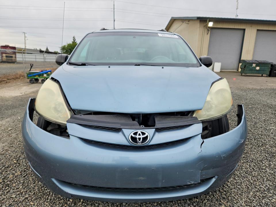 2006 Toyota Sienna VIN 5TDZA23C86S390647 COPART salvage auction — FRONT END, OR - SALVAGE TITLE CERTIFICATE, sold $200 on 2026-07-21 (photo 5)