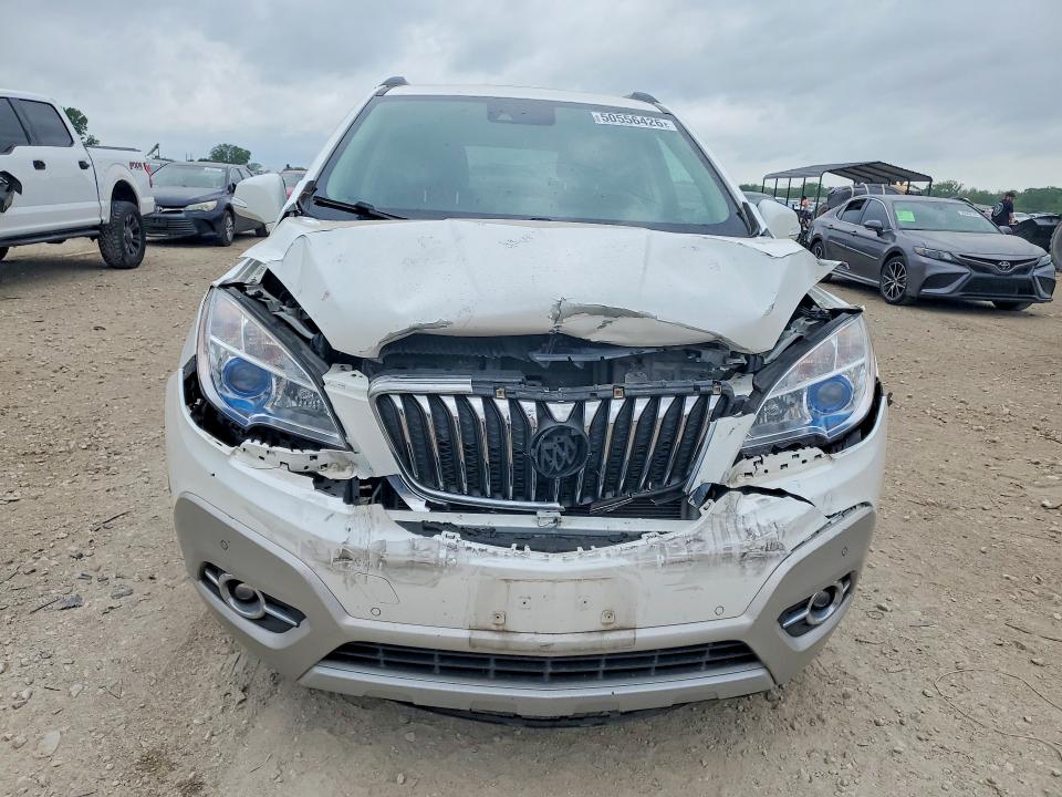 2016 Buick Encore VIN KL4CJHSB7GB640030 COPART salvage auction — FRONT END, Ks - Cert Of Title-Salvage, sold $950 on 2026-07-09 (photo 5)