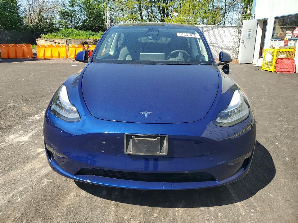 2023 Tesla VIN 7SAYGDEE8PA123454 COPART salvage auction — SIDE, Or - Salvage Title Certificate, sold $13,200 on 2026-07-22 (photo 5)