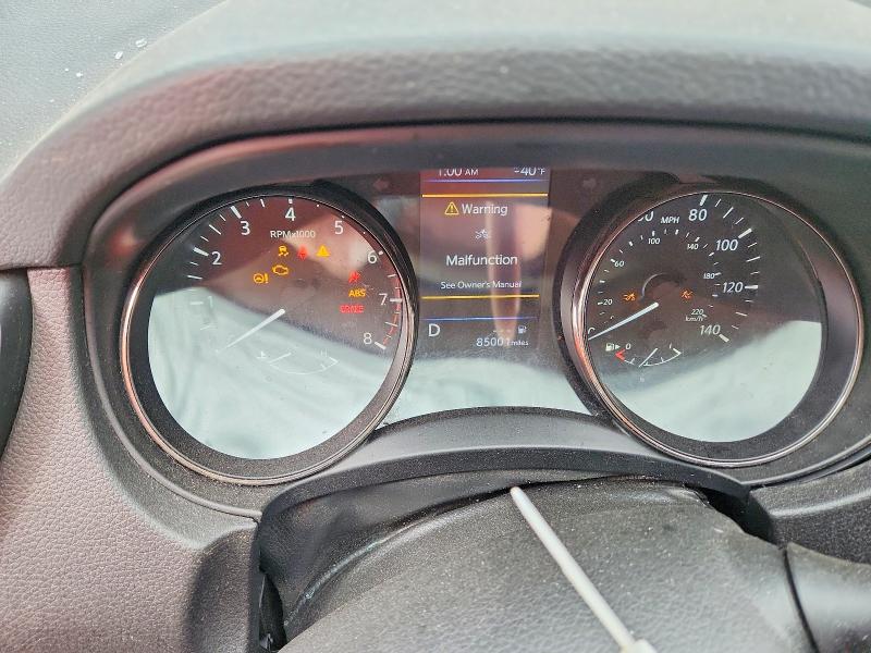 2021 Nissan Rogue VIN JN1BJ1AW3MW668556 COPART salvage auction — FRONT END, Tx - Salvage Vehicle Title, sold $175 on 2026-07-30 (photo 9)