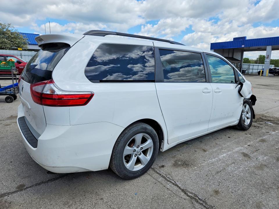 2015 Toyota Sienna VIN 5TDKK3DC1FS583628 COPART salvage auction — FRONT END, In - Cert Of Title-Salvage Title, sold $1,350 on 2026-07-20 (photo 3)