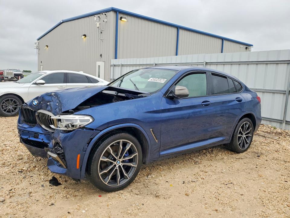 2020 BMW X4 VIN 5UX2V5C08L9B04191 COPART salvage auction — FRONT END, TX - CERTIFICATE OF TITLE, sold $8,600 on 2026-07-16 (photo 1)