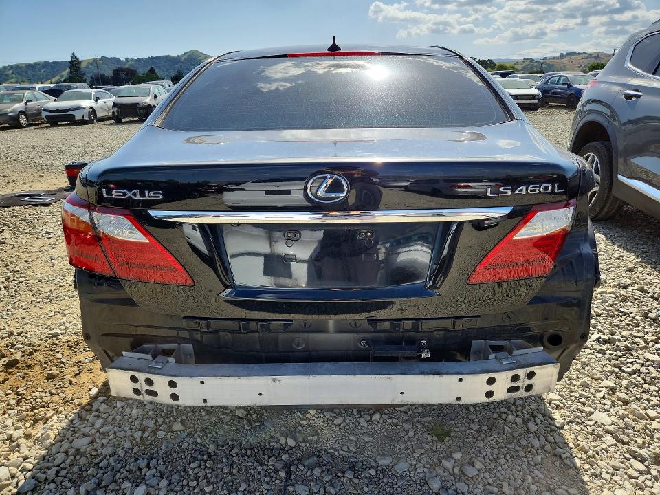 2010 Lexus Ls VIN JTHGL5EFXA5036961 COPART salvage auction — REAR END, Ca - Salvage Certificate, sold $2,950 on 2026-07-09 (photo 6)