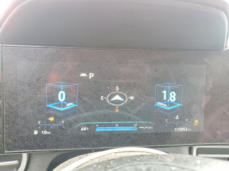 2023 Hyundai VIN 5NPLP4AG2PH116826 COPART salvage auction — FRONT END, Tx - Salvage Vehicle Title, sold $2,600 on 2026-07-27 (photo 9)