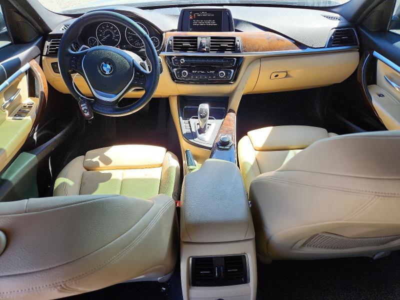 2017 BMW 3 series VIN WBA8B9G5XHNU48907 COPART salvage auction — FRONT END, CA - SALVAGE CERTIFICATE, sold $1,800 on 2026-07-17 (photo 8)