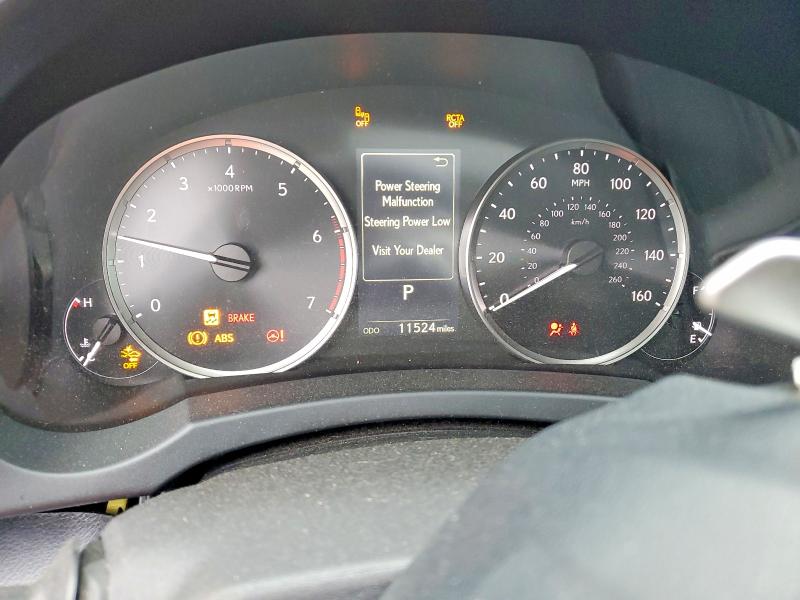 2024 Lexus Is VIN JTHCA1D2XR5132340 COPART salvage auction — FRONT END, Nc - Salvage Certificate Of Title, sold $18,100 on 2026-07-09 (photo 9)