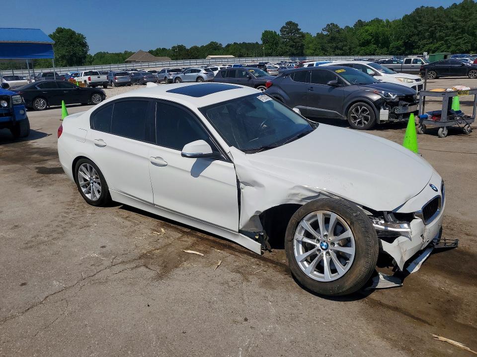 2016 BMW 3er VIN WBA8E1G59GNU12293 COPART salvage auction — FRONT END, Id - Salvage Certificate Of Title, sold $375 on 2026-07-06 (photo 4)