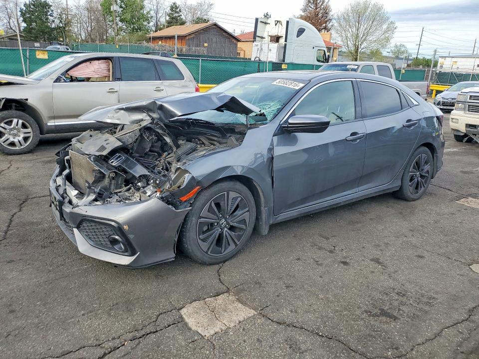 2017 Honda Civic VIN SHHFK7H76HU403359 COPART salvage auction — FRONT END, CO - SALVAGE TITLE, sold $2,550 on 2026-07-02 (photo 1)