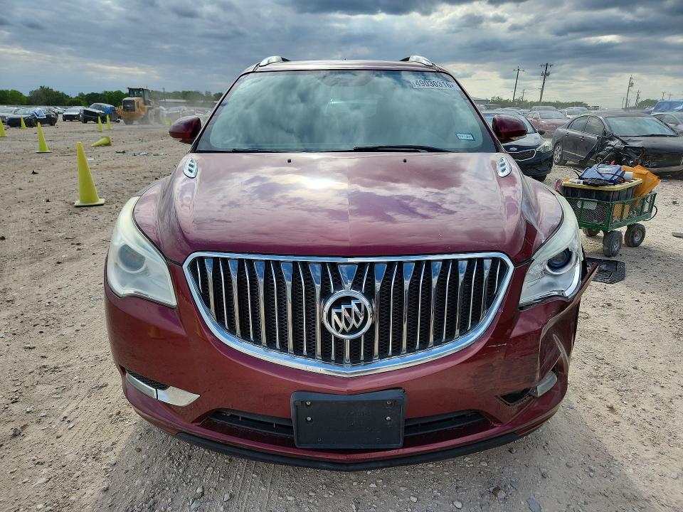 2017 Buick Enclave VIN 5GAKRBKD1HJ211676 COPART salvage auction — FRONT END, Tx - Salvage Vehicle Title, sold $1,550 on 2026-07-09 (photo 5)