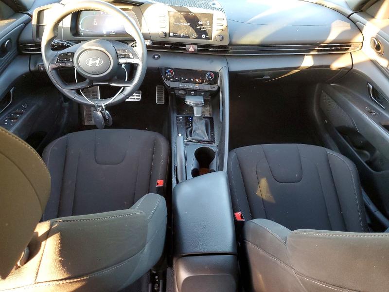 2025 Hyundai Elantra VIN KMHLM4DG4SU907826 COPART salvage auction — FRONT END, Sc - Cert Of Title-Salvage, sold $7,600 on 2026-07-13 (photo 8)