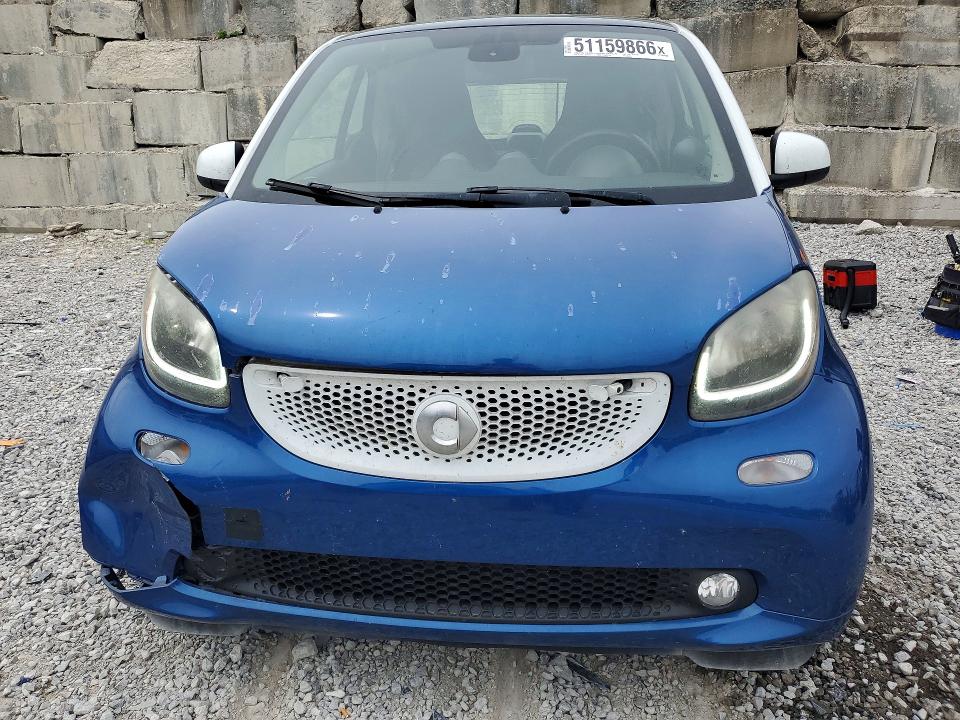 2016 Smart Fortwo VIN WMEFJ5DA7GK063376 COPART salvage auction — REAR END, In - Cert Of Title-Salvage Title, sold $1,000 on 2026-07-24 (photo 5)