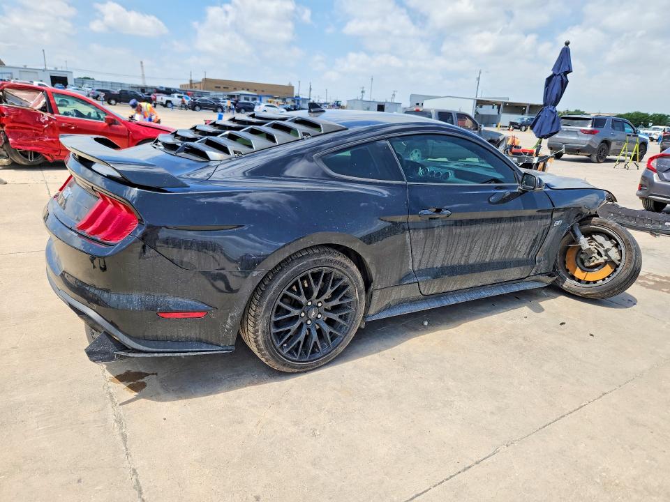 2022 Ford Mustang VIN 1FA6P8CF0N5127271 COPART salvage auction — FRONT END, Tx - Certificate Of Title, sold $13,700 on 2026-07-02 (photo 3)