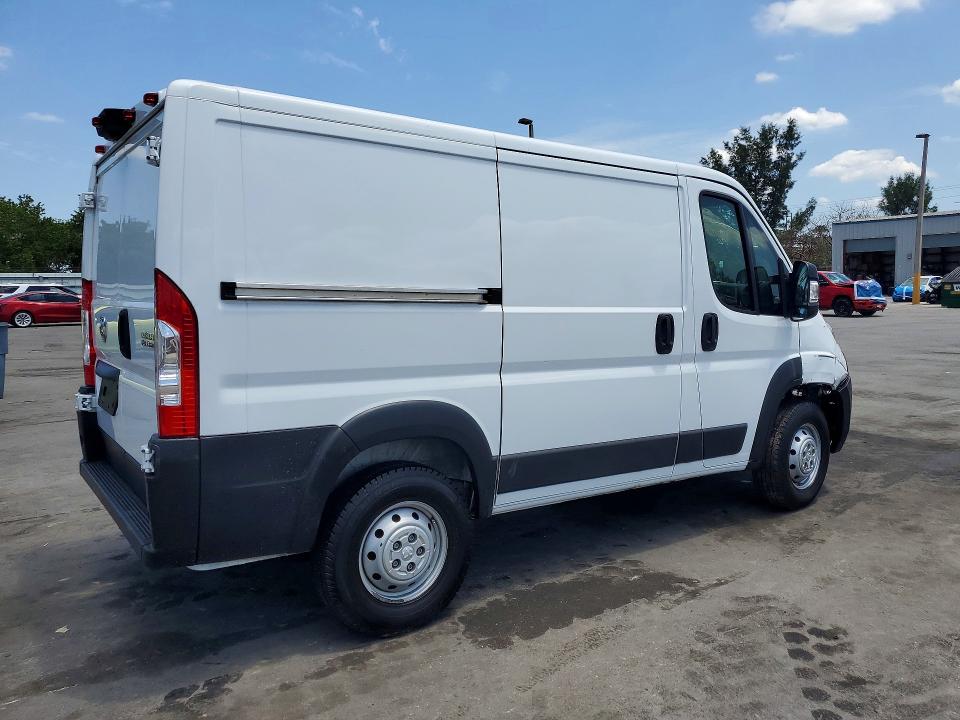 2023 Ram Promaster 1500 VIN 3C6LRVNG9PE522642 COPART salvage auction — MECHANICAL, Nj - Cert Of Title-Salvage (P), sold $5,900 on 2026-07-08 (photo 3)