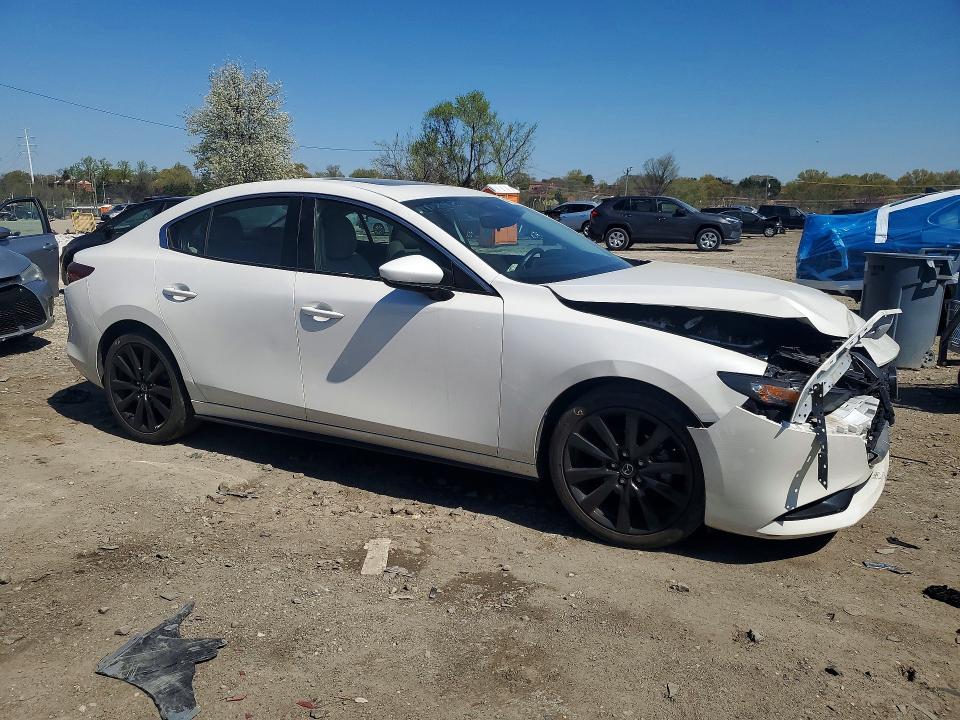2022 Mazda 3 VIN 3MZBPACL3NM314677 COPART salvage auction — FRONT END, Md - Cert Of Salvage > 75% Damage, sold $1,250 on 2026-07-23 (photo 4)