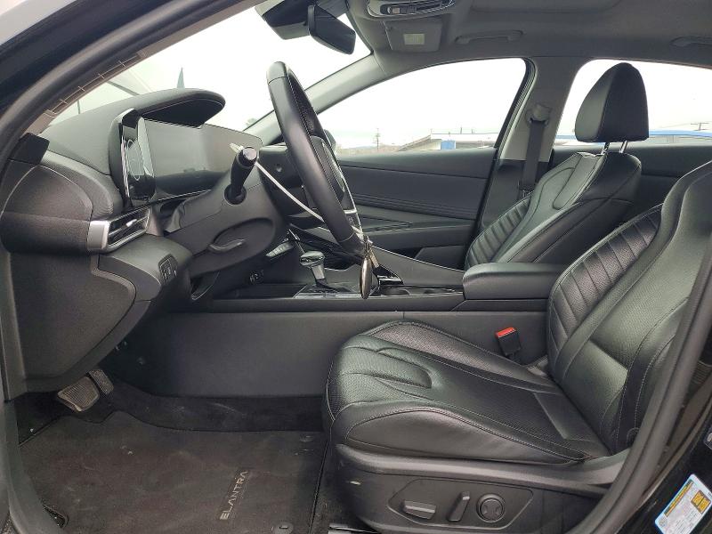 2024 Hyundai Elantra VIN KMHLN4DJ3RU112835 COPART salvage auction — FRONT END, Ca - Salvage Certificate, sold $7,700 on 2026-07-08 (photo 7)