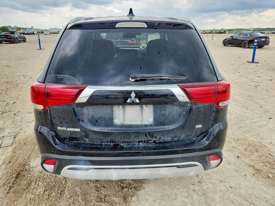 2020 Mitsubishi Outlander VIN JA4AZ3A39LZ026952 COPART salvage auction — FRONT END, Tx - Salvage Vehicle Title, sold $2,300 on 2026-07-09 (photo 6)