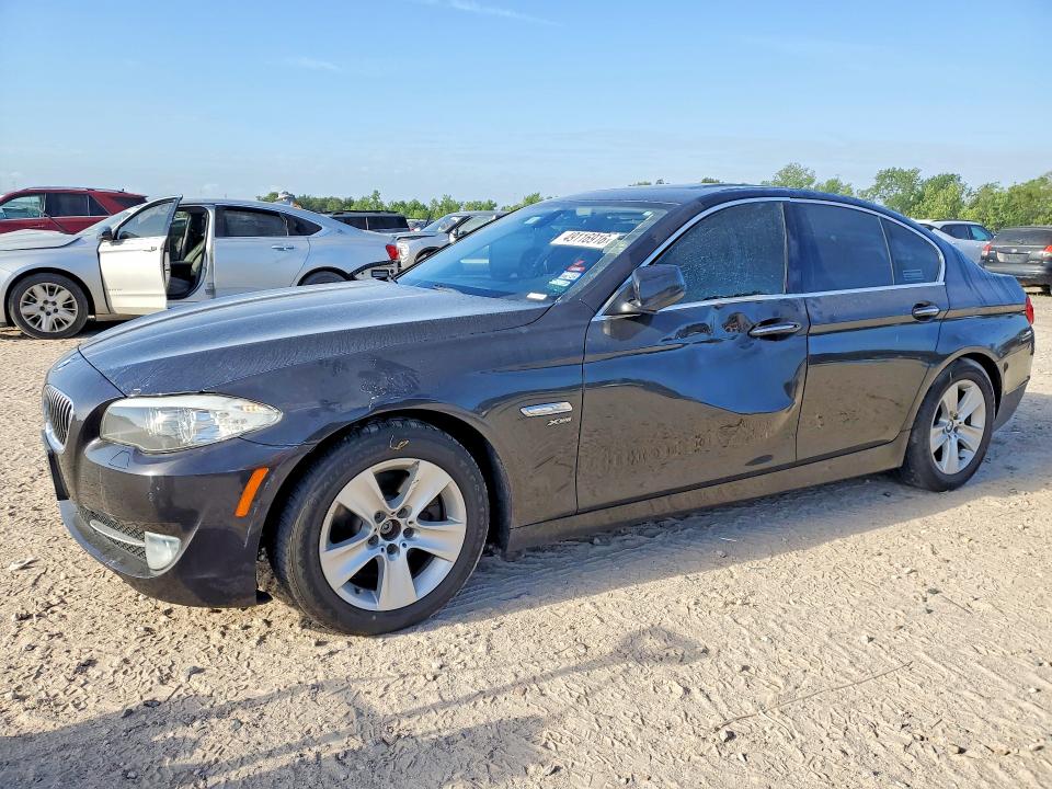 2012 BMW 5er VIN WBAXH5C5XCDW11689 COPART salvage auction — SIDE, Tx - Salvage Vehicle Title, sold $225 on 2026-07-21 (photo 1)