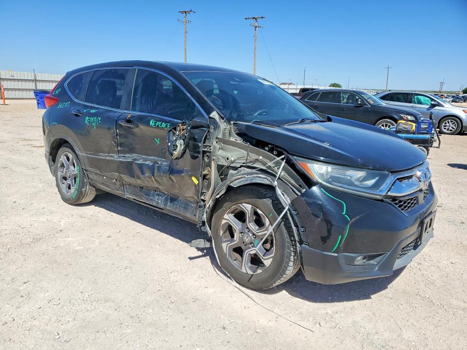 2018 Honda Cr-v VIN 7FARW1H5XJE004527 COPART salvage auction — FRONT END, Tx - Salvage Vehicle Title, sold $6,800 on 2026-07-08 (photo 4)
