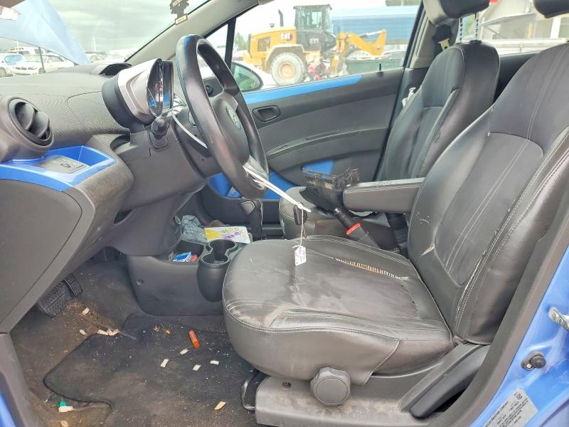2014 Chevrolet Spark VIN KL8CB6S97EC442259 COPART salvage auction — HAIL, Wv - Salvage Certificate, sold $275 on 2026-07-06 (photo 7)