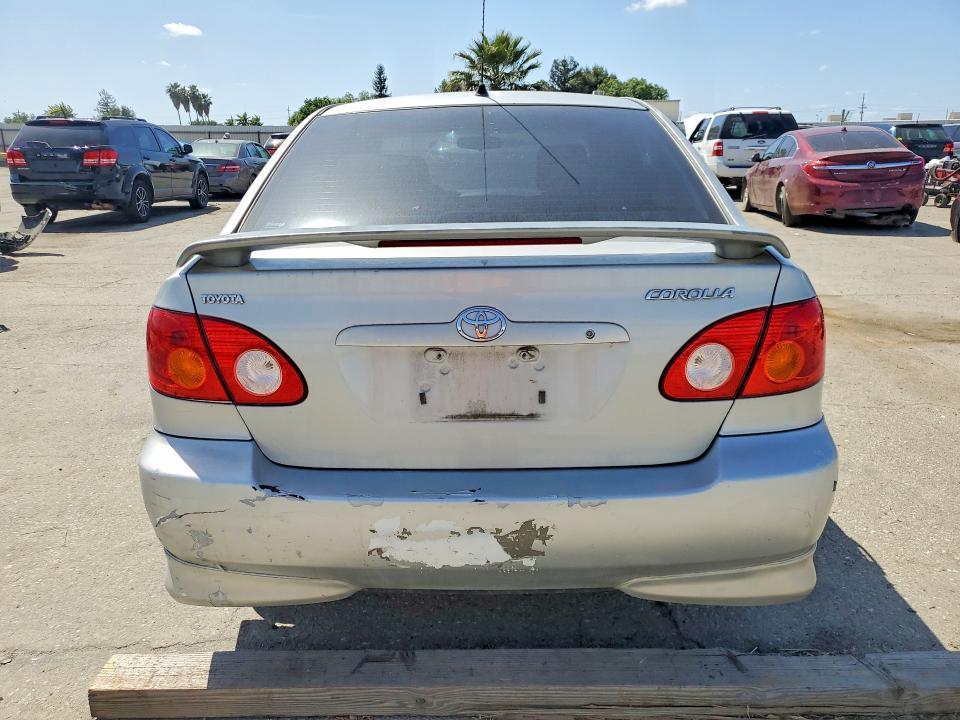 2004 Toyota Corolla VIN 1NXBR32E54Z302953 COPART salvage auction — NORMAL WEAR, Ca - Dlr/Dis/Exp Only Salvage Title, sold $900 on 2026-07-09 (photo 6)