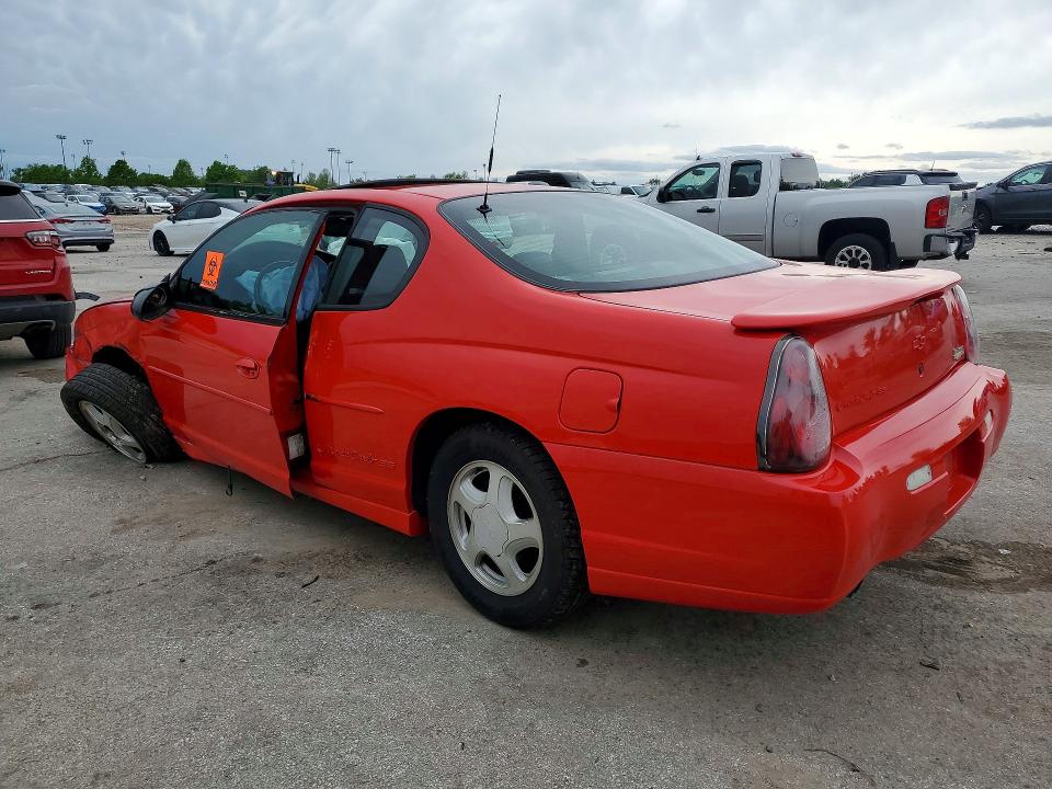 2001 Chevrolet Monte carlo VIN 2G1WX15K219291655 COPART salvage auction — FRONT END, Mo - Bill Of Sale - Destruction, sold $300 on 2026-07-02 (photo 2)