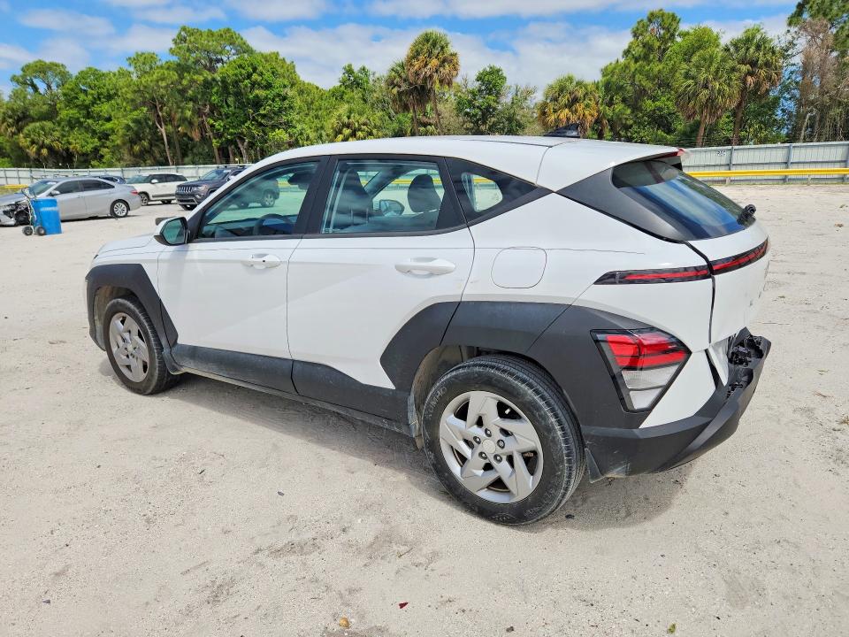 2024 Hyundai Kona VIN KM8HA3AB8RU091117 COPART salvage auction — REAR END, Fl - Cert Of Title Slvg Rebuildable, sold $8,000 on 2026-07-08 (photo 2)