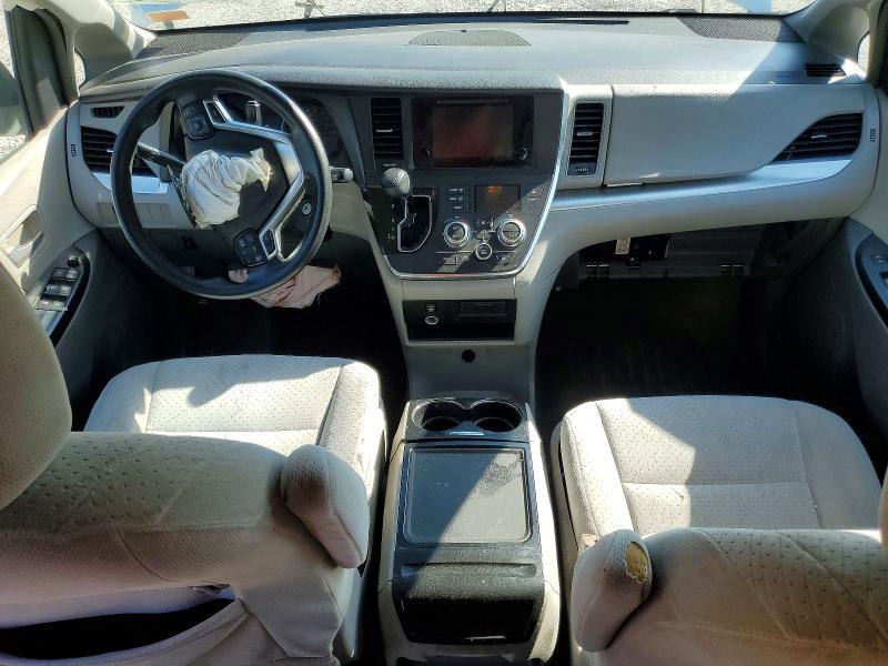 2015 Toyota Sienna VIN 5TDKK3DC7FS527984 COPART salvage auction — FRONT END, Ga - Cert Of Title-Salvage, sold $975 on 2026-07-21 (photo 8)