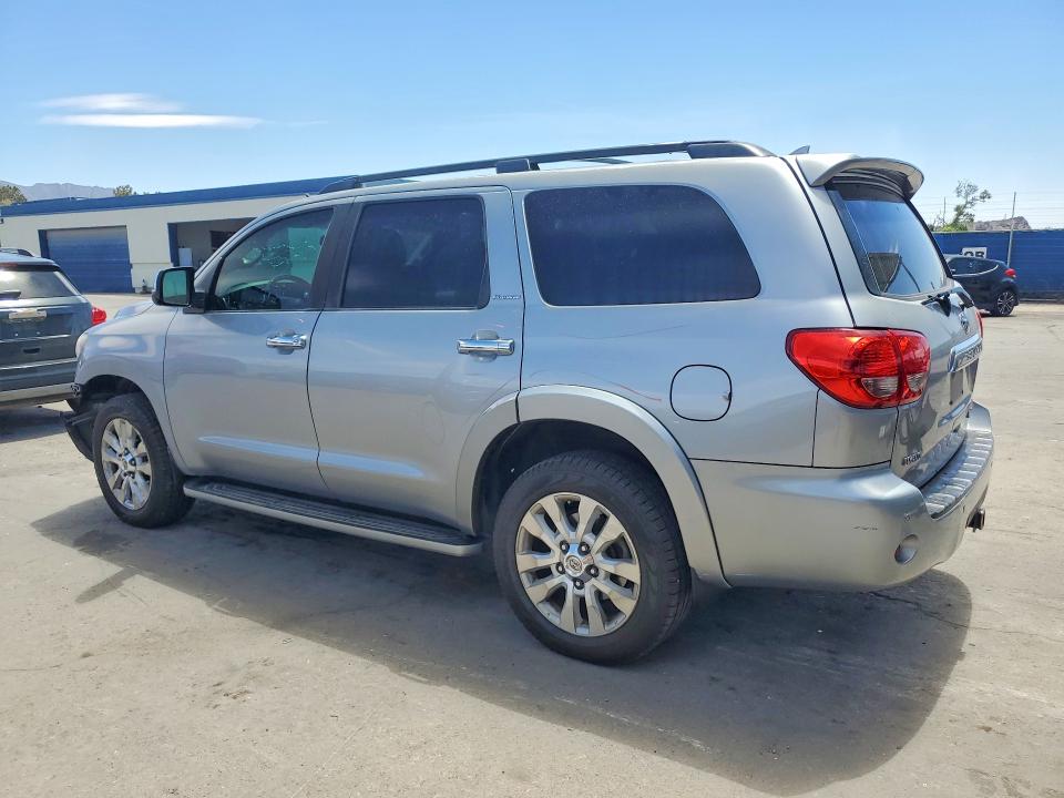 2010 Toyota Sequoia VIN 5TDDW5G15AS026328 COPART salvage auction — FRONT END, TX - SALVAGE VEHICLE TITLE, sold $8,400 on 2026-07-31 (photo 2)