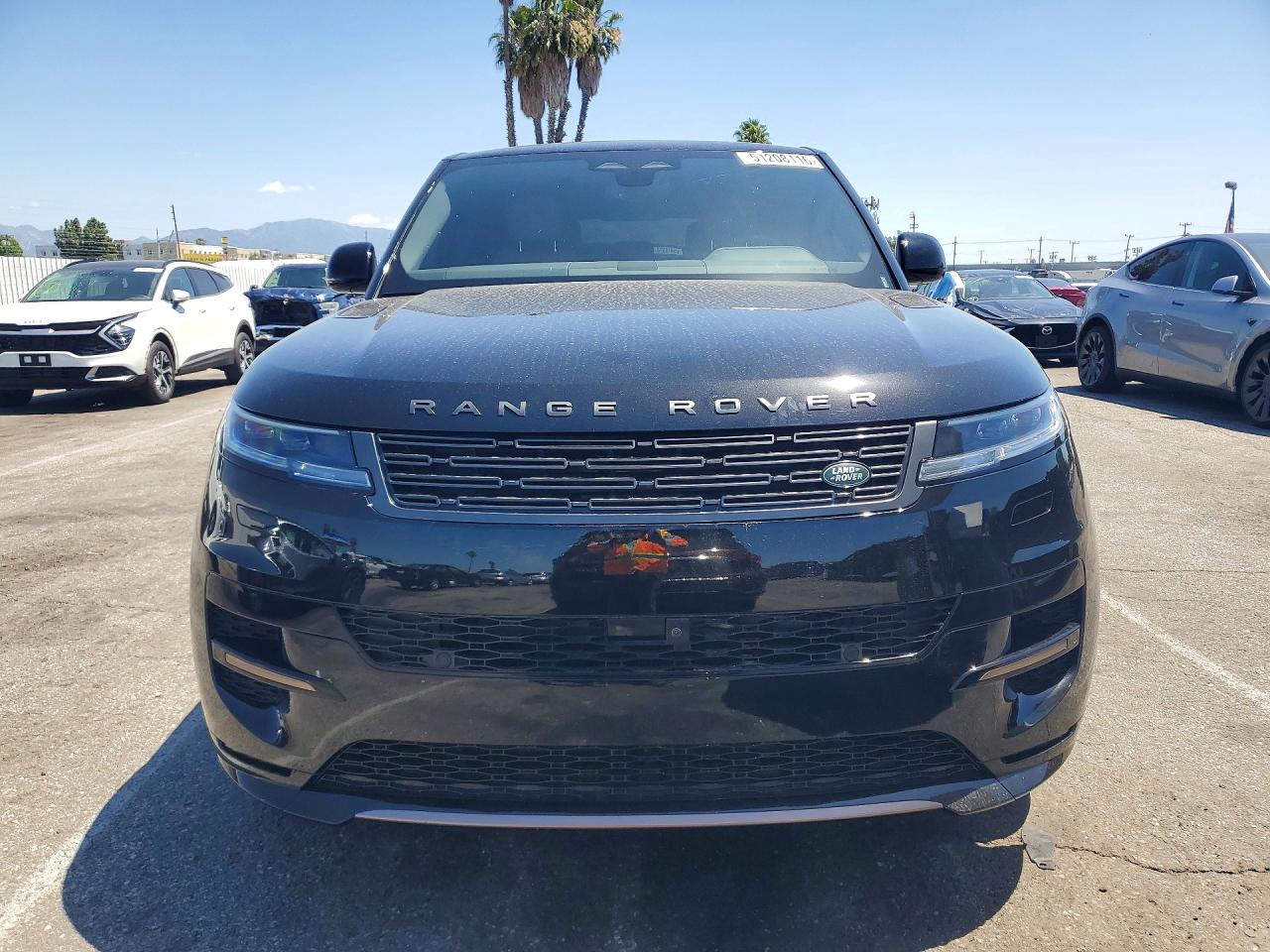 2025 Land Rover Range Rover Sport VIN SAL1L9FU9SA437785 COPART salvage auction — Rear End, CA - SALVAGE CERTIFICATE, sold $61,000 on 2026-07-10 (photo 5)