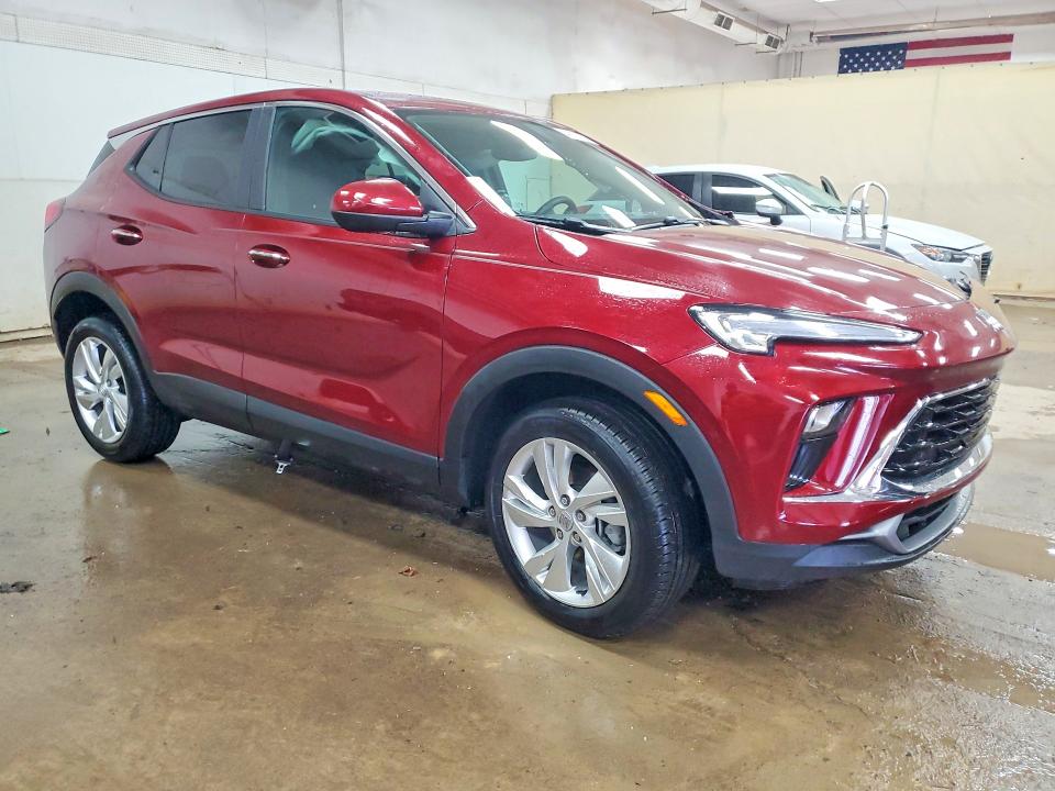 2025 Buick Encore VIN KL4AMCSL9SB131687 COPART salvage auction — FRONT END, MI - CERTIFICATE OF TITLE, sold $3,800 on 2026-07-22 (photo 4)