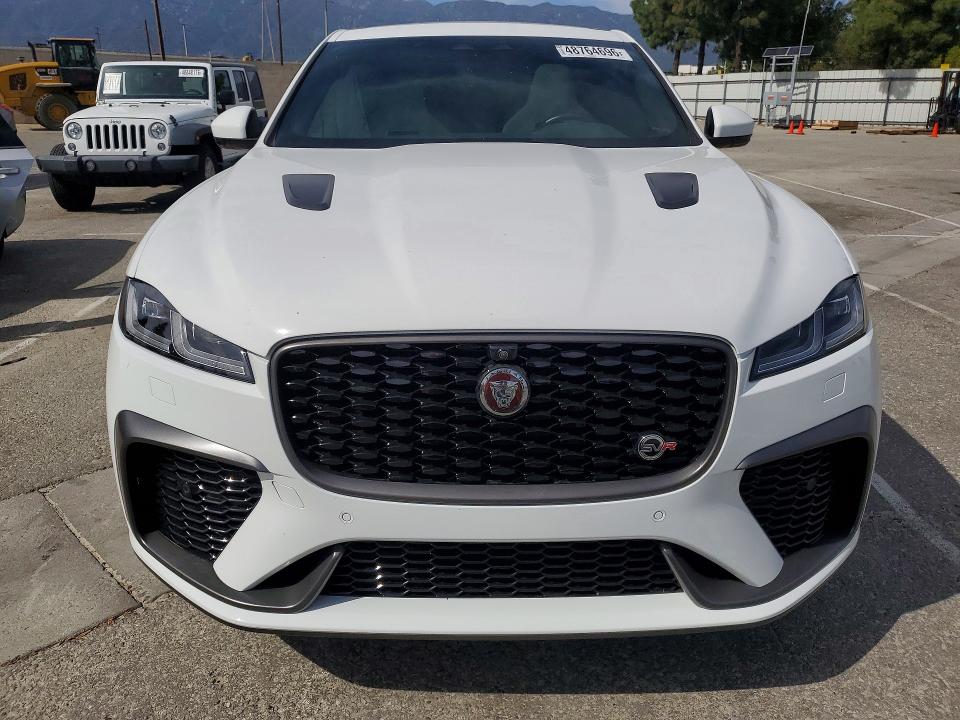2022 Jaguar F-pace VIN SADCZ2EE1NA696926 COPART salvage auction — SIDE, Ca - Salvage Certificate, sold $29,500 on 2026-07-30 (photo 5)