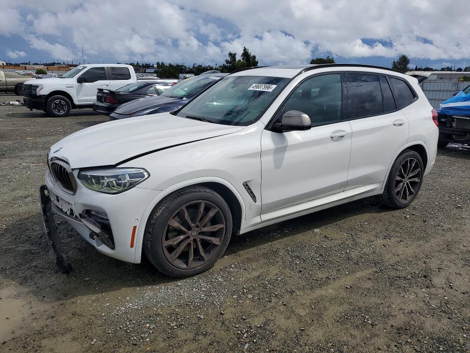 2019 BMW X3 VIN 5UXTS3C54KLR72765 — COPART salvage auction photo