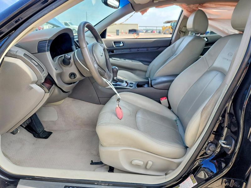 2011 Infiniti G37 VIN JN1CV6AP5BM502224 COPART salvage auction — SIDE, TX - SALVAGE VEHICLE TITLE (P), sold $500 on 2026-07-23 (photo 7)