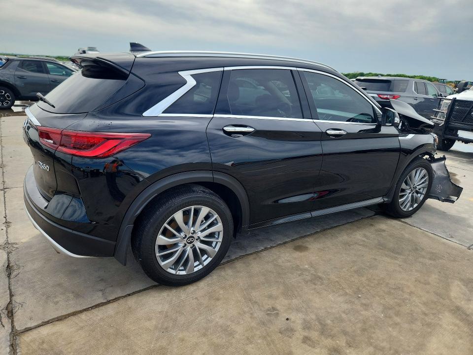 2025 Infiniti VIN 3PCAJ5BB6SF105742 COPART salvage auction — FRONT END, Tx - Certificate Of Title, sold $9,500 on 2026-07-06 (photo 3)