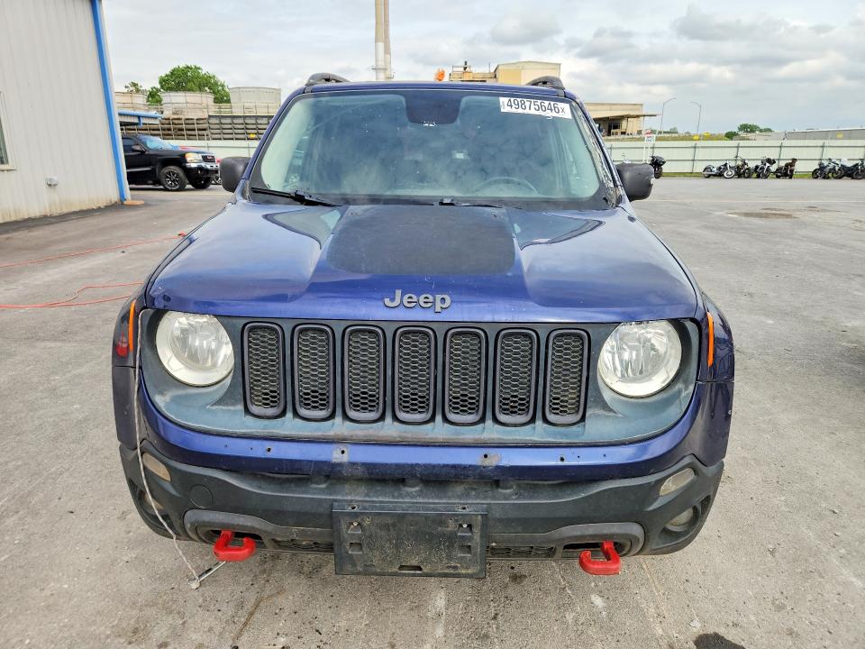 2016 Jeep Renegade VIN ZACCJBCT6GPD35537 COPART salvage auction — MINOR DENT/SCRATCHES, Ok - Certificate Of Title-Junked, sold $1,200 on 2026-07-29 (photo 5)